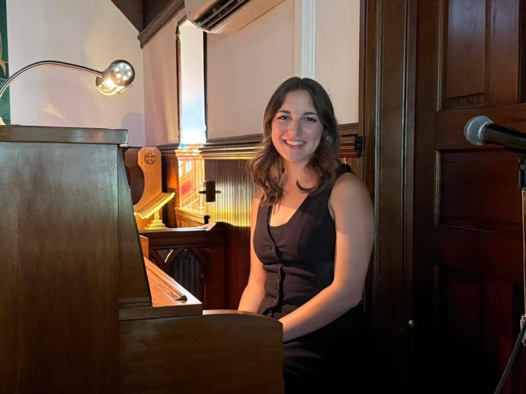 young woman at the piano