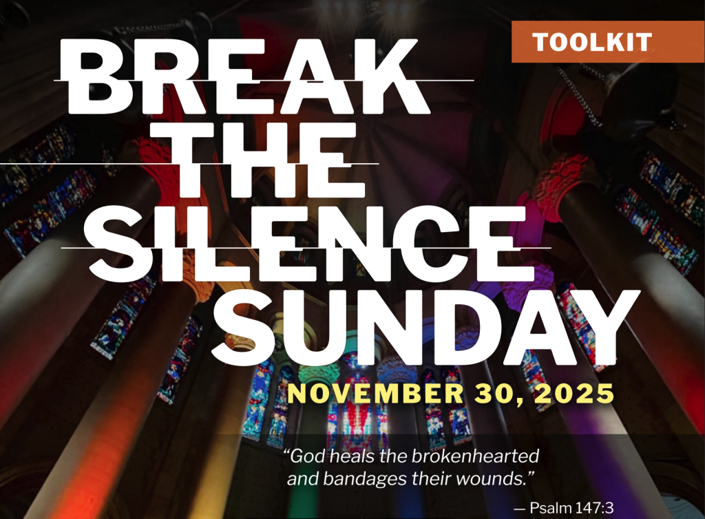 break the silence sunday graphic