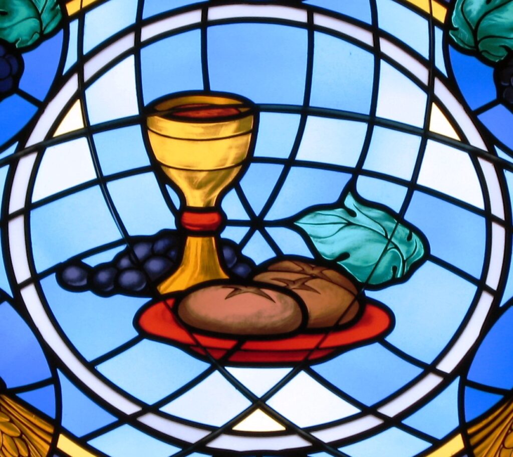 sacrament of bread and wine