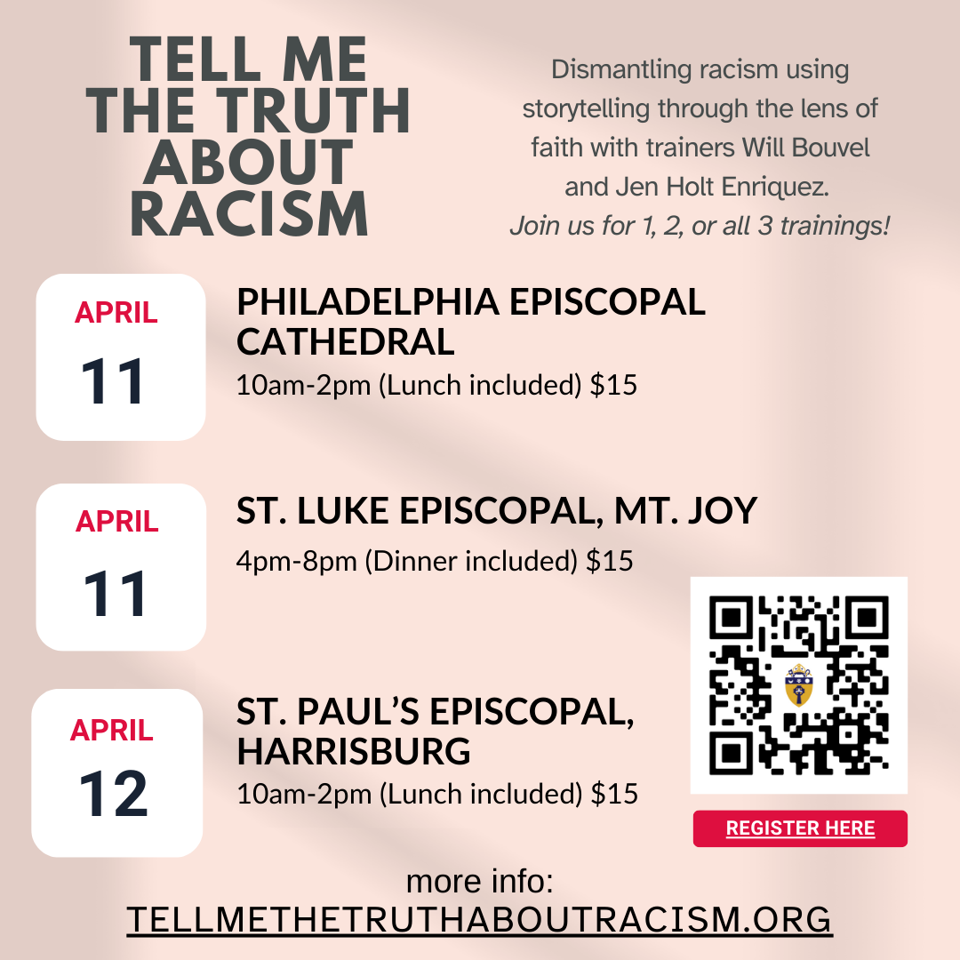 invitation to attend a workshop on racism.