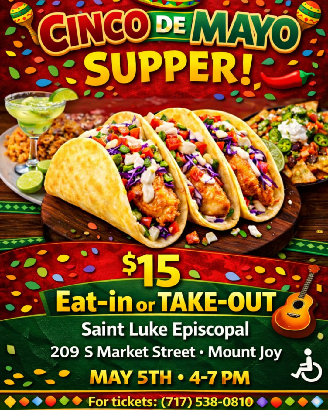 cinco de mayo supper invitation