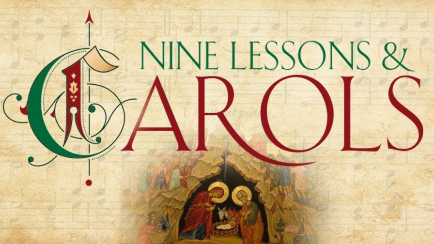 lessons and carols bulletin cover